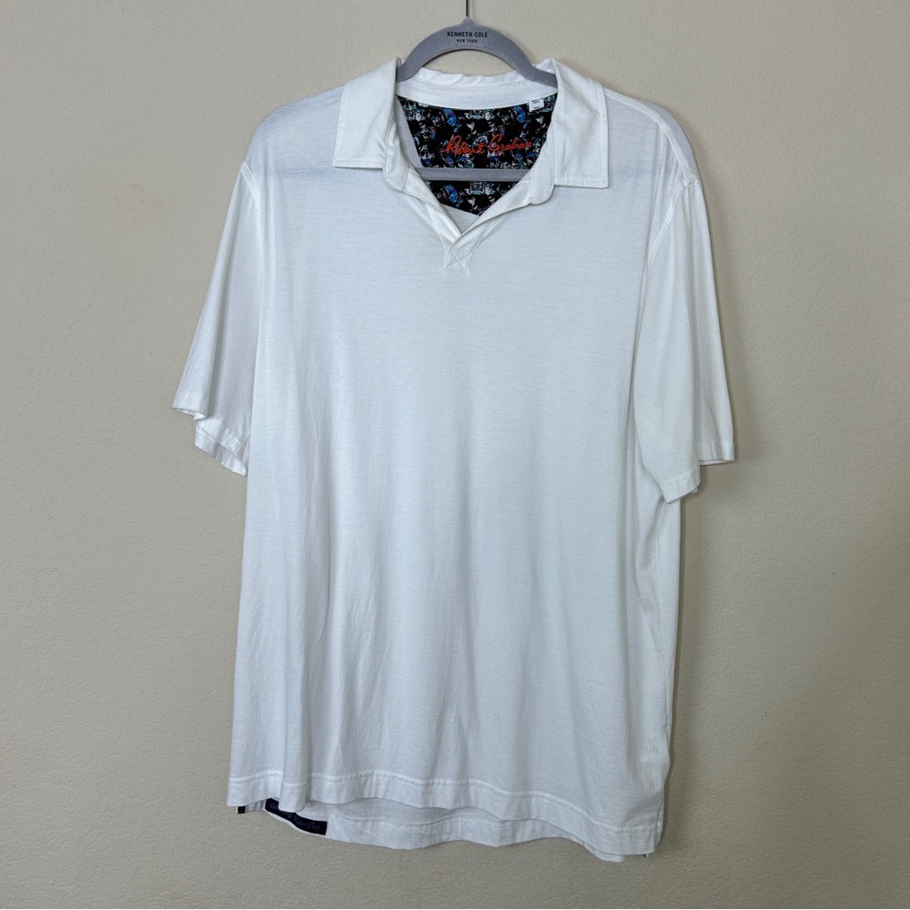 Robert Graham White Polo Size L